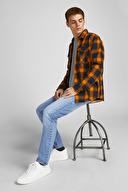 Jack&Jones Glenn Erkek Kot Pantolon 12203510 Blue Denim