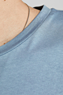 Jack&Jones Erkek Tişört 12209204 Faded Denim