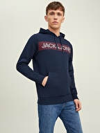 Jack&Jones Erkek Sweatshirt 12152840 Navy
