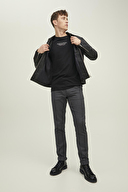 Jack&Jones Erkek Tişört 12217167 BLACK