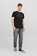 Jack&Jones Erkek Tişört 12151955 BLACK