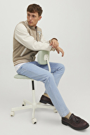 Jack&Jones Chris Erkek Kot Pantolon 12250231 BLUE DENIM