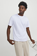 Jack&Jones Erkek Tişört 12254412 WHITE