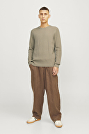 Jack&Jones Erkek Kazak 12257771 CROCKERY