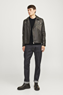 Jack&Jones Erkek Kazak 12257771 BLACK