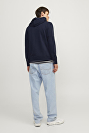Jack&Jones Erkek Sweatshirt 12256591 NAVY BLAZER