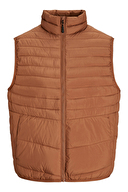 Jack&Jones Erkek Yelek 12256987 MOCHA BISQUE