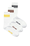 Jack Jones Erkek CORAP 12263417 BRIGHT WHITE