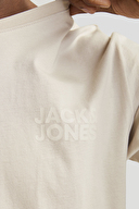 Jack&Jones Erkek Tişört 12151955 MOONBEAM