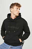 Jack&Jones Erkek Sweatshirt 12262811 BLACK