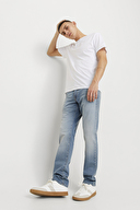Jack&Jones Mike Erkek Kot Pantolon 12269598 BLUE DENIM