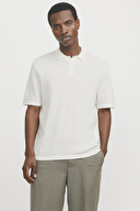 Jack&Jones Erkek Polo Yaka Tişört 12268281 CLOUD DANCER