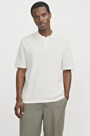 Jack&Jones Erkek Polo Yaka Tişört 12268281 CLOUD DANCER
