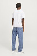 Jack&Jones Erkek Tişört 12268415 White