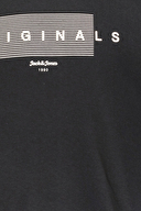 Jack&Jones Erkek Sweatshirt 12275175 BLACK