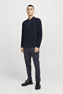 Jack&Jones Erkek Polo Yaka Triko 12276690 NIGHT SKY