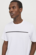 Jack&Jones Erkek Tişört 12273120 BRIGHT WHITE