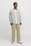 Jack&Jones Erkek Gömlek 12274954 AQUA GREY