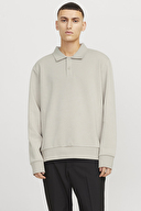 Jack&Jones Erkek Sweatshirt 12278586 MOONBEAM