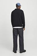 Jack&Jones Erkek Sweatshirt 12278586 BLACK