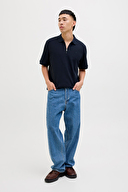 Jack&Jones Erkek Polo Yaka Tişört 12279177 NAVY BLAZER