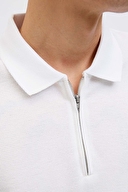 Jack&Jones Erkek Polo Yaka Tişört 12279177 WHITE