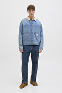 Jack&Jones Eddie Erkek Kot Pantolon 12278087 BLUE DENIM