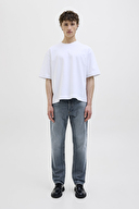 Jack&Jones Chris Erkek Kot Pantolon 12278152 BLUE DENIM