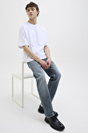 Jack&Jones Chris Erkek Kot Pantolon 12278152 BLUE DENIM