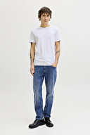 Jack&Jones Clark Erkek Kot Pantolon 12282669 BLUE DENIM
