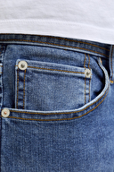 Jack&Jones Clark Erkek Kot Pantolon 12282669 BLUE DENIM