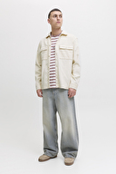 Jack&Jones Erkek Gömlek 12278825 ANTIQUE WHITE