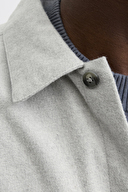 Jack&Jones Erkek Gömlek 12278822 LIGHT GREY MELANGE