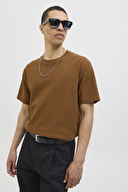 Jack&Jones Erkek Tişört 12278952 MONKS ROBE