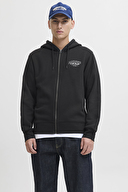 Jack&Jones Erkek Sweatshirt 12278607 BLACK