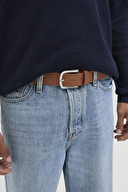 Jack&Jones Erkek Kemer 12120697 COGNAC