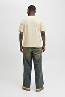 Jack&Jones Erkek Tişört 12282892 ANTIQUE WHITE