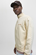 Jack&Jones Erkek Sweatshirt 12282899 ANTIQUE WHITE