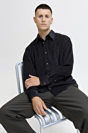 Jack&Jones Erkek Kadife Gömlek 12282351 NIGHT SKY