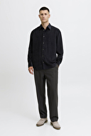 Jack&Jones Erkek Kadife Gömlek 12282351 NIGHT SKY