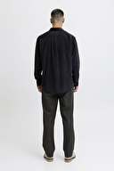 Jack&Jones Erkek Kadife Gömlek 12282351 NIGHT SKY