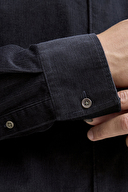 Jack&Jones Erkek Kadife Gömlek 12282351 NIGHT SKY