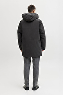 Jack&Jones Erkek Parka 12280904 BLACK