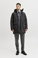 Jack&Jones Erkek Parka 12280904 BLACK