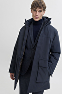 Jack&Jones Erkek Parka 12280904 DARK NAVY