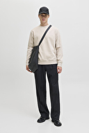 Jack&Jones Erkek Sweatshirt 12261386 SILVER LINING