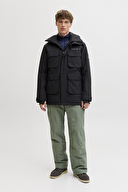 Jack&Jones Erkek Mont 12284695 BLACK BEAUTY