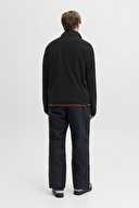 Jack&Jones Erkek Sweatshirt 12284828 BLACK BEAUTY