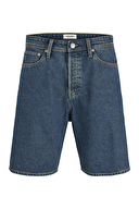 Jack&Jones Erkek Şort 12289725 BLUE DENIM