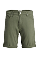 Jack&Jones Erkek Şort 12288485 DEEP LICHEN GREEN
